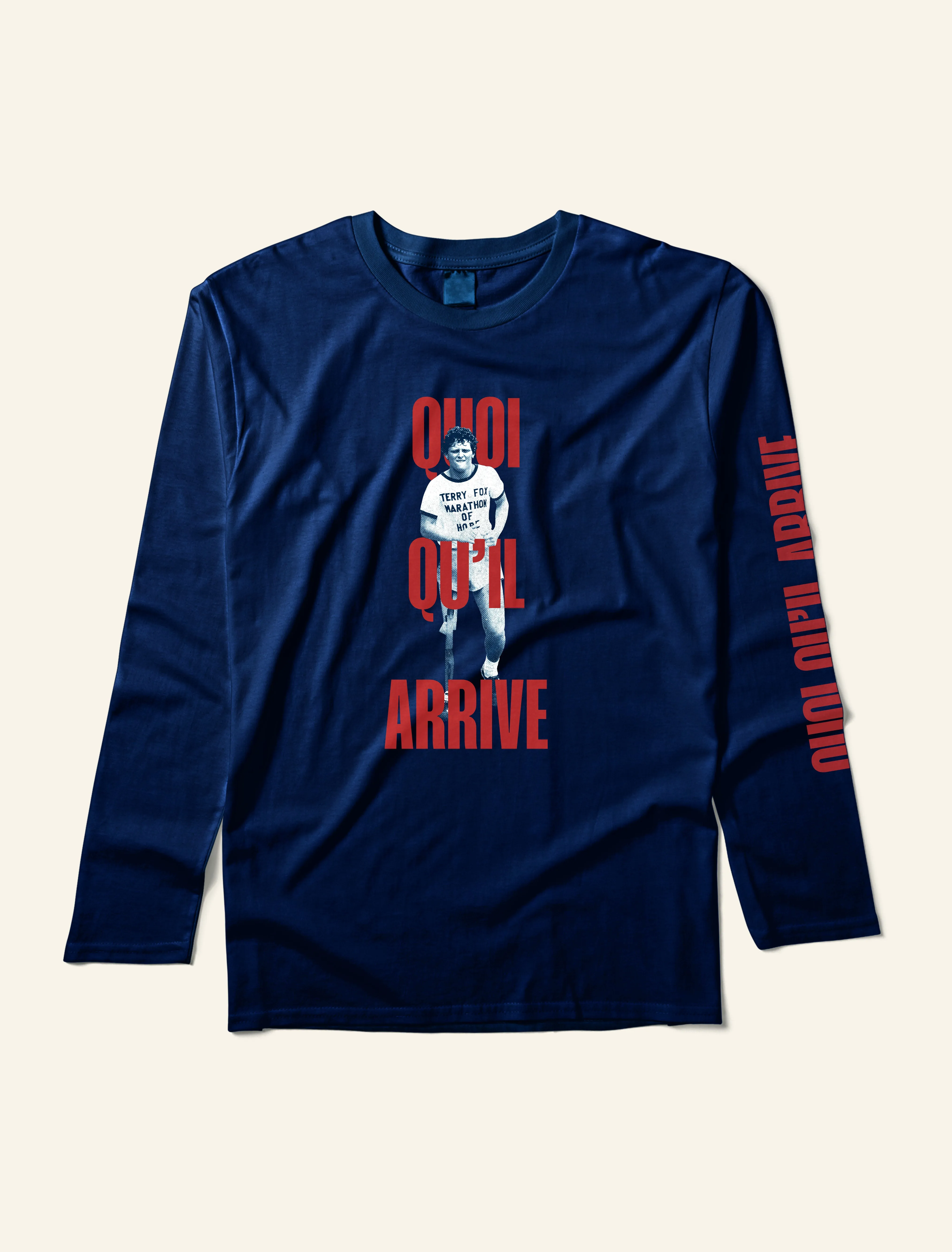 2024 Terry Fox Run Long Sleeve Shirt - French