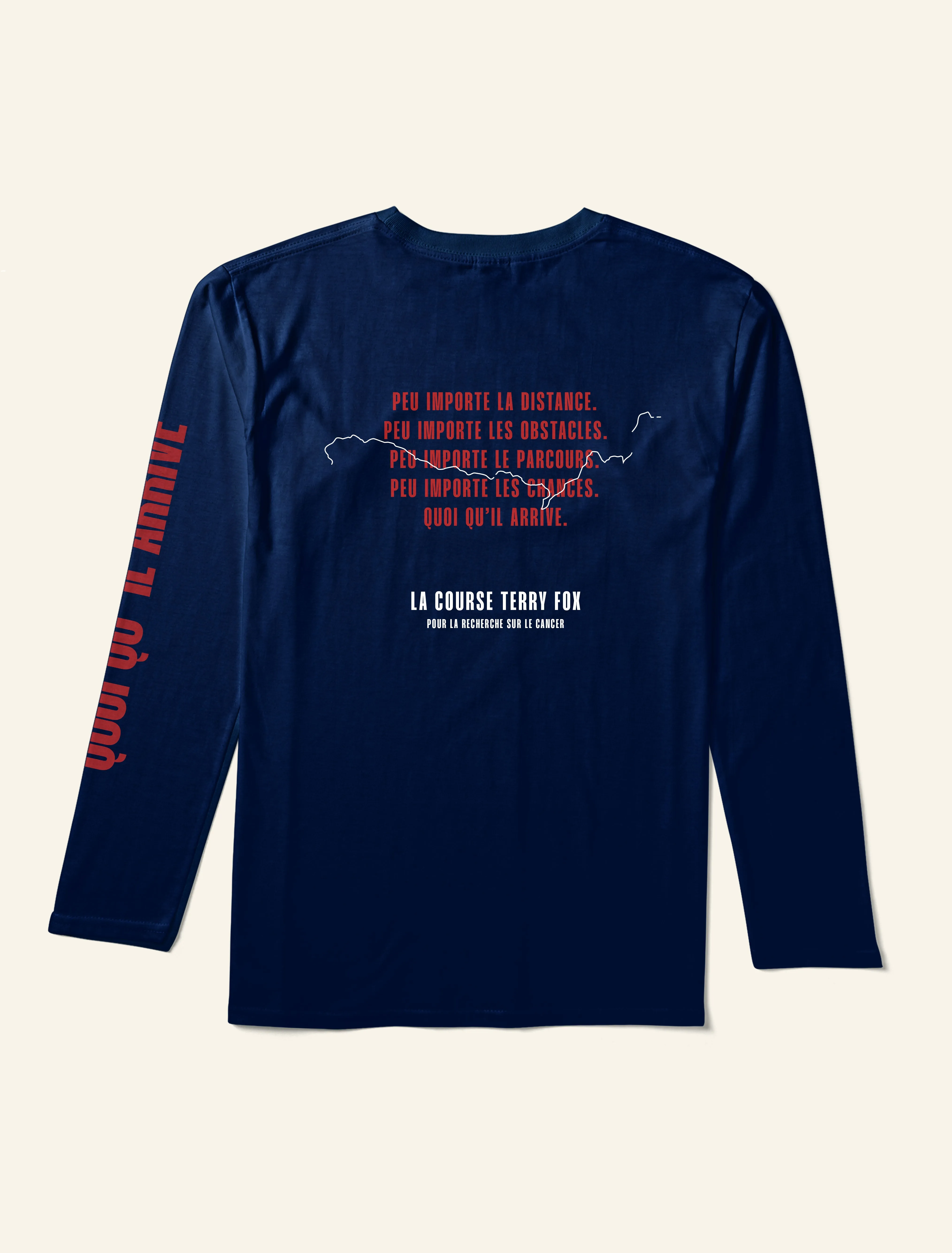 2024 Terry Fox Run Long Sleeve Shirt - French