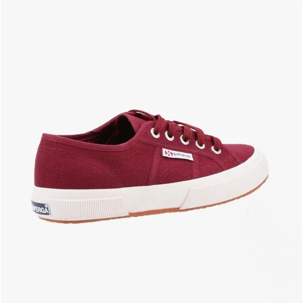 2750 COTU CLASSIC Ladies Canvas Trainers Dark Bordeaux