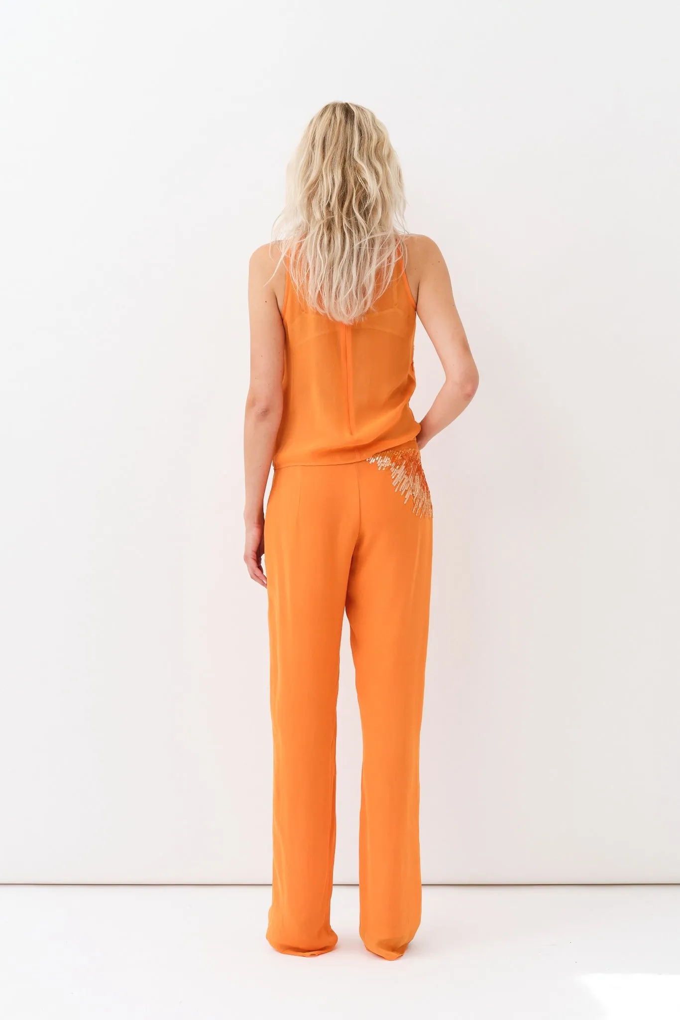 Abigail Pants — Burned Orange