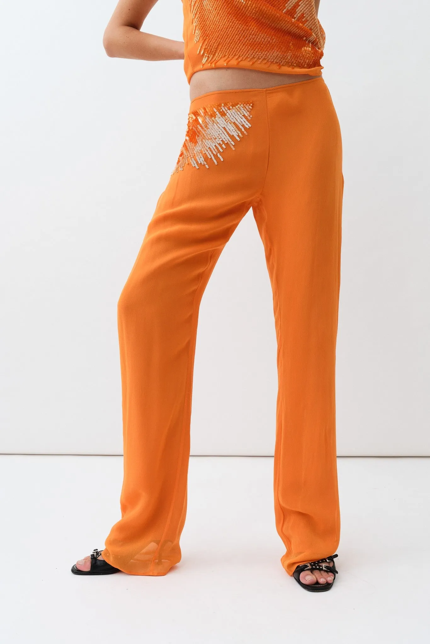 Abigail Pants — Burned Orange