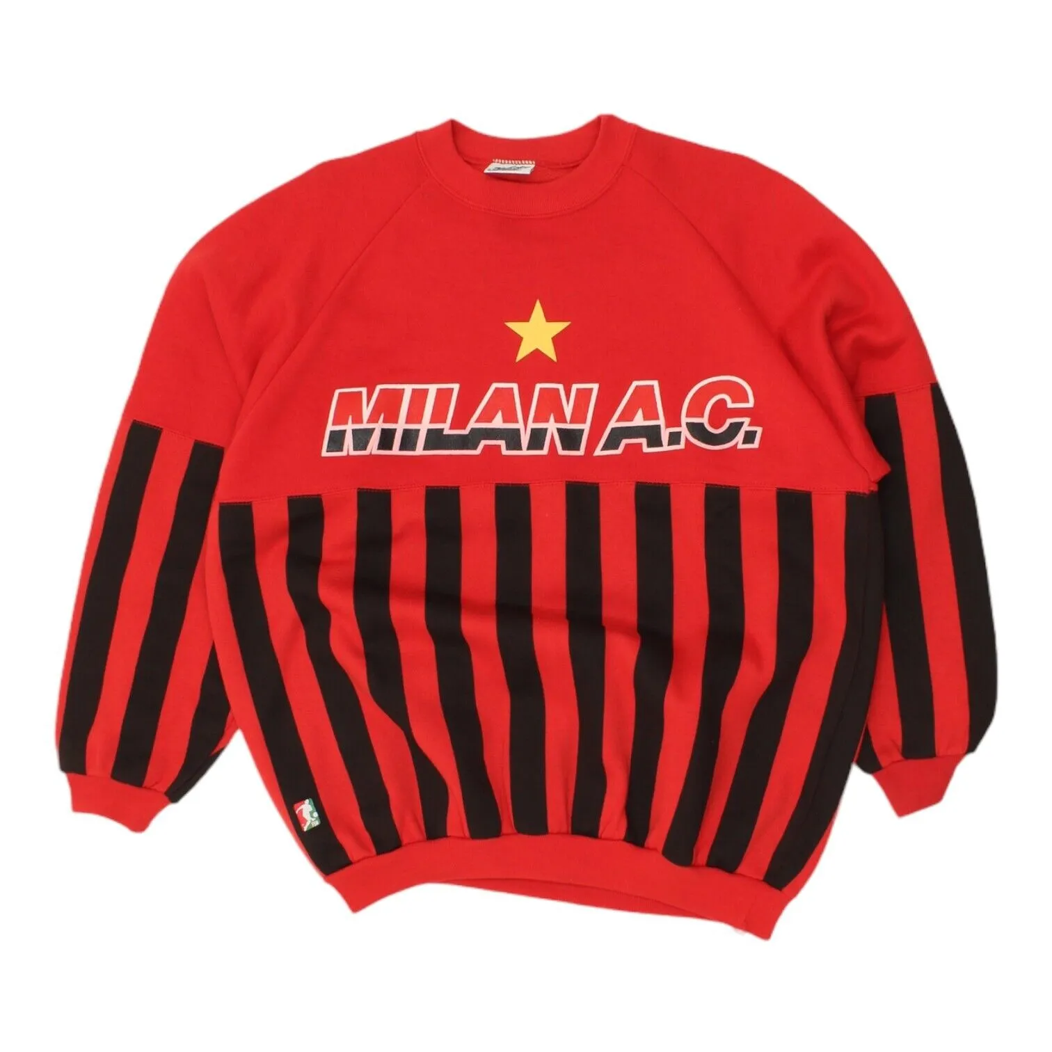 AC Milan Le Felpe Dei Grandi Club Mens Sweatshirt | Vintage 90s Football Sports