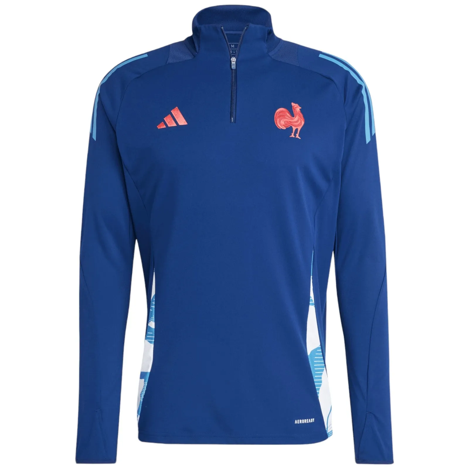 adidas France 2024/25 1/4 Zip Training Top