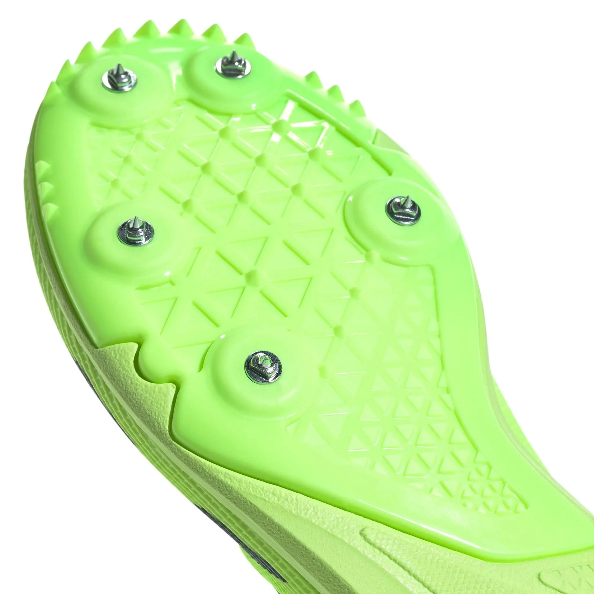 adidas | Junior-Unisex Allroundstar Running Spikes - Lucid Lemon