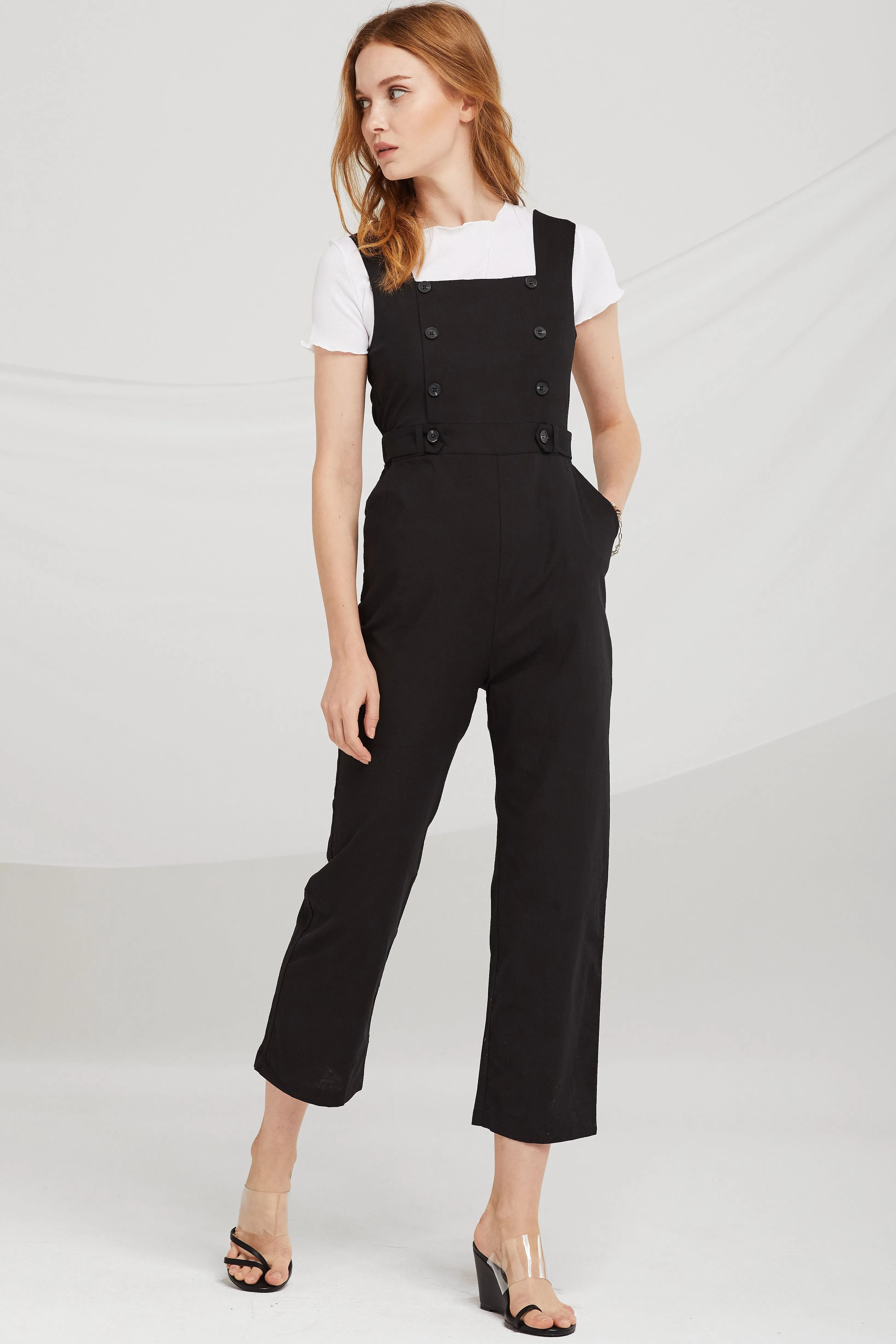 Alaina Sleeveless Jumpsuit