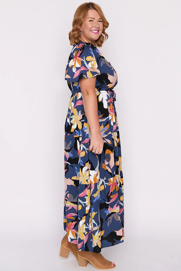 Alexia 80's Pop Maxi Dress