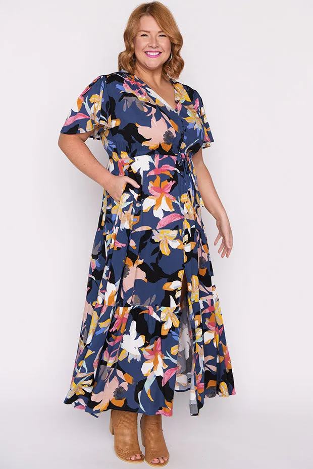 Alexia 80's Pop Maxi Dress