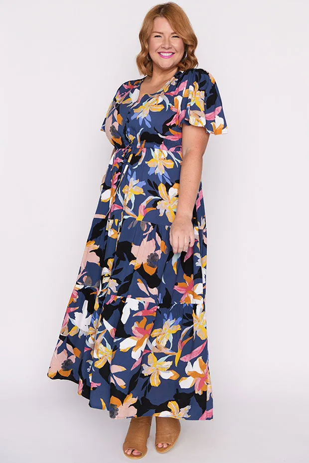 Alexia 80's Pop Maxi Dress