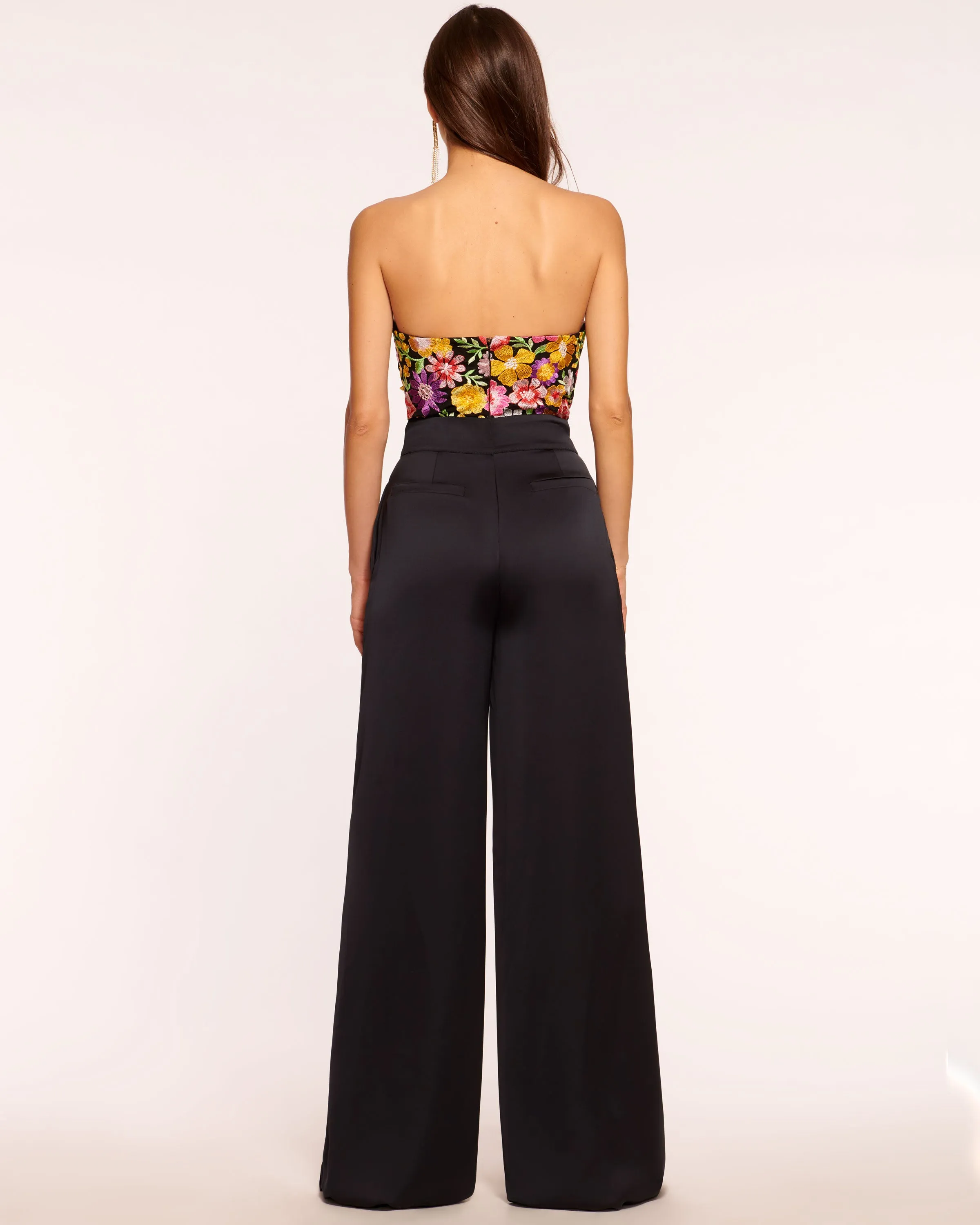 Almeda Strapless Embellished Jumpsuit