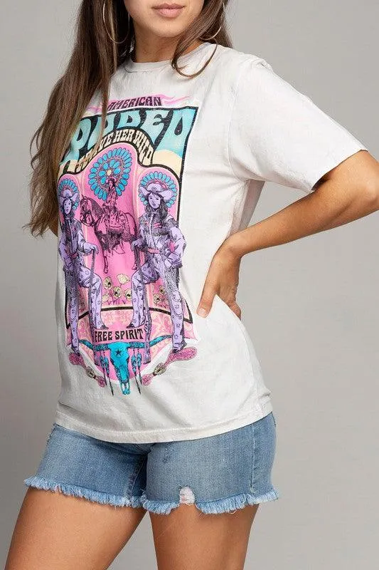 American Rodeo Graphic Tshirt