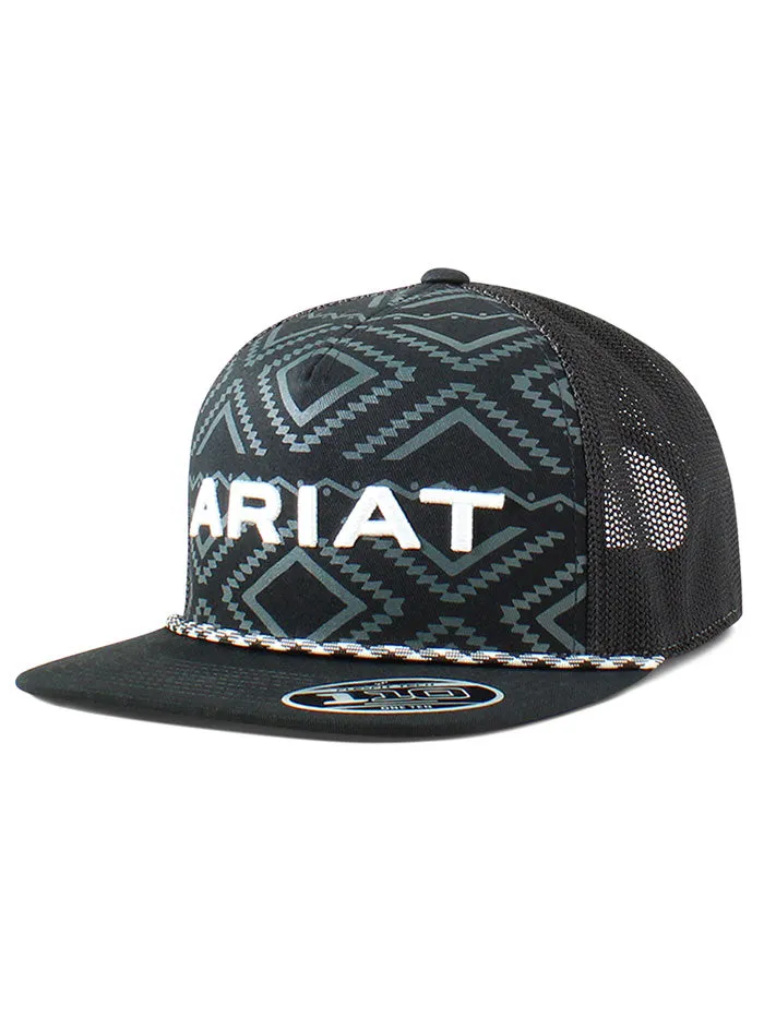 Ariat A300072001 Flexfit 110 Rope Cap Black