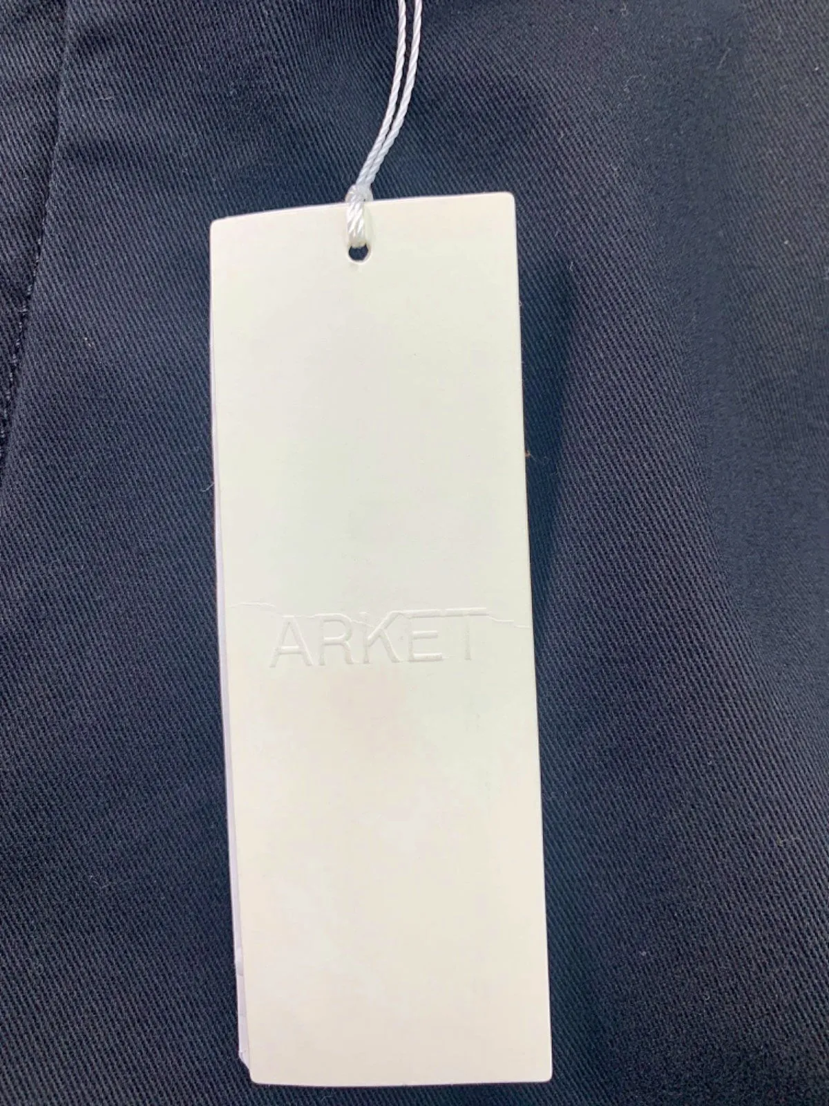 Arket Black Trousers EU 48 W33