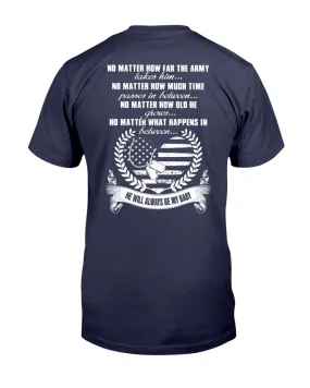 Army Mom No Matter How T-shirts