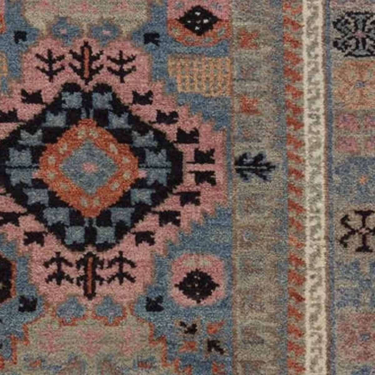 Asena Hand Knotted Rug Sample