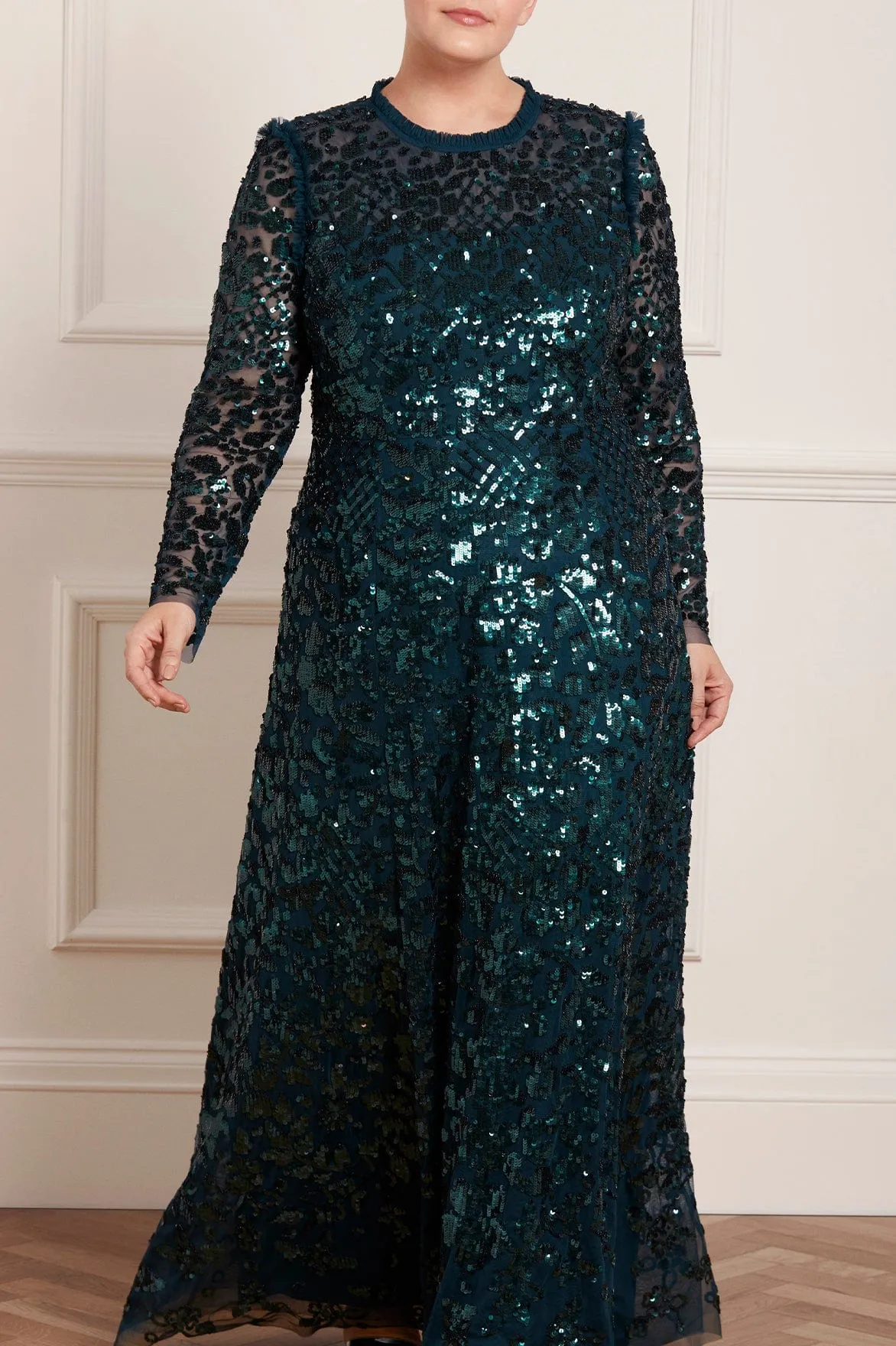 Aurelia Long Sleeve Gown