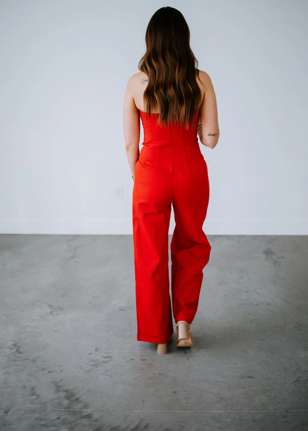 Axelle Strapless Jumpsuit