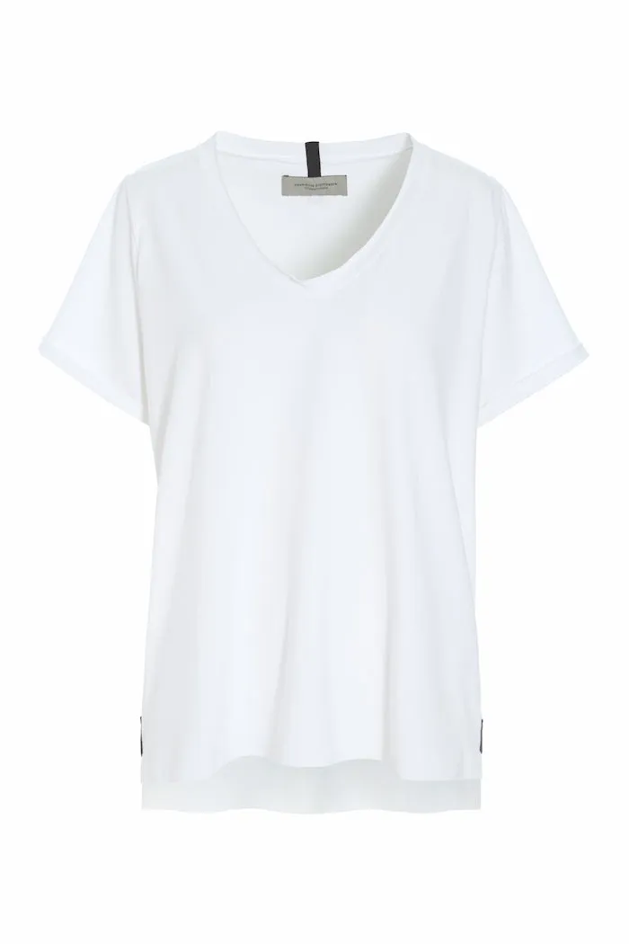 BLOUSE V-NECK - 96082 - WHITE