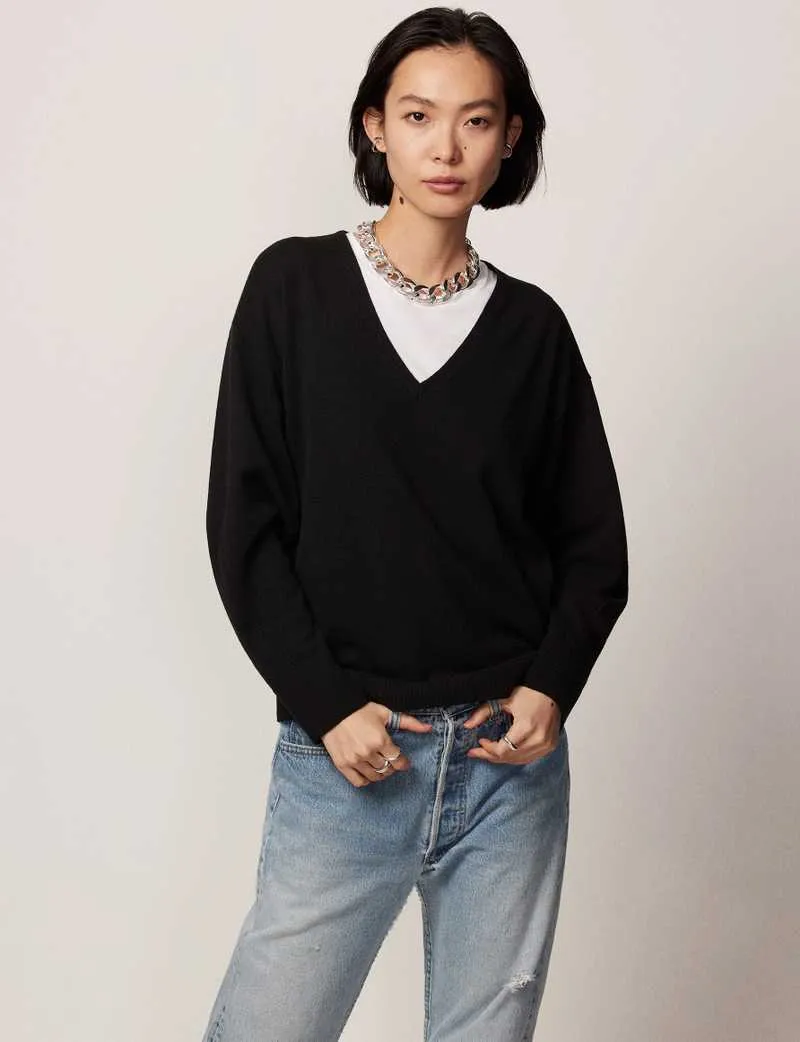 Cashmere V Neck Sweater