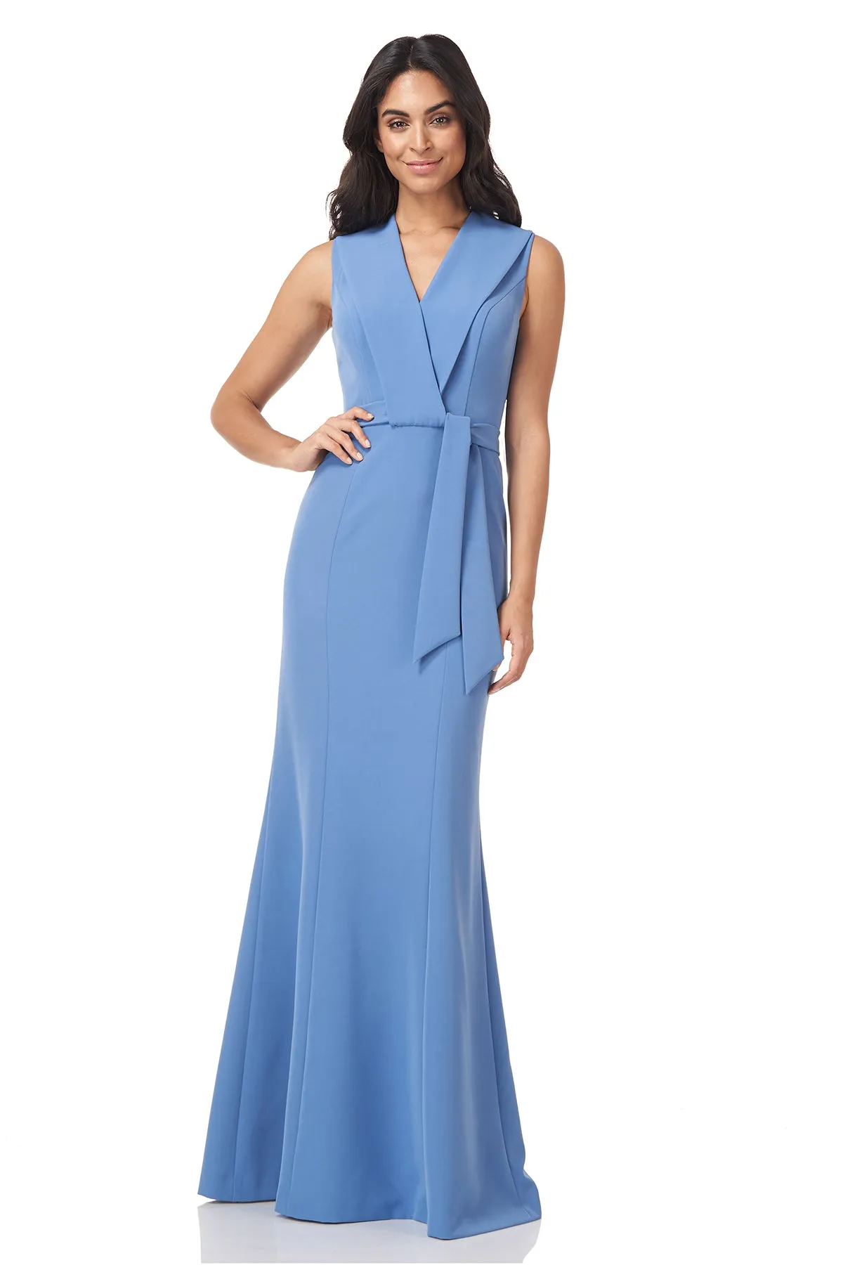 Cecily V-Neck Gown