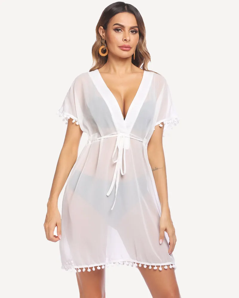 Chiffon Kimono Swimsuit Coverups