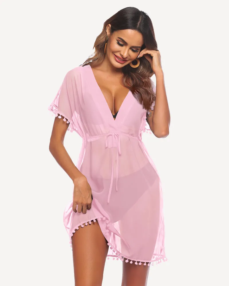 Chiffon Kimono Swimsuit Coverups