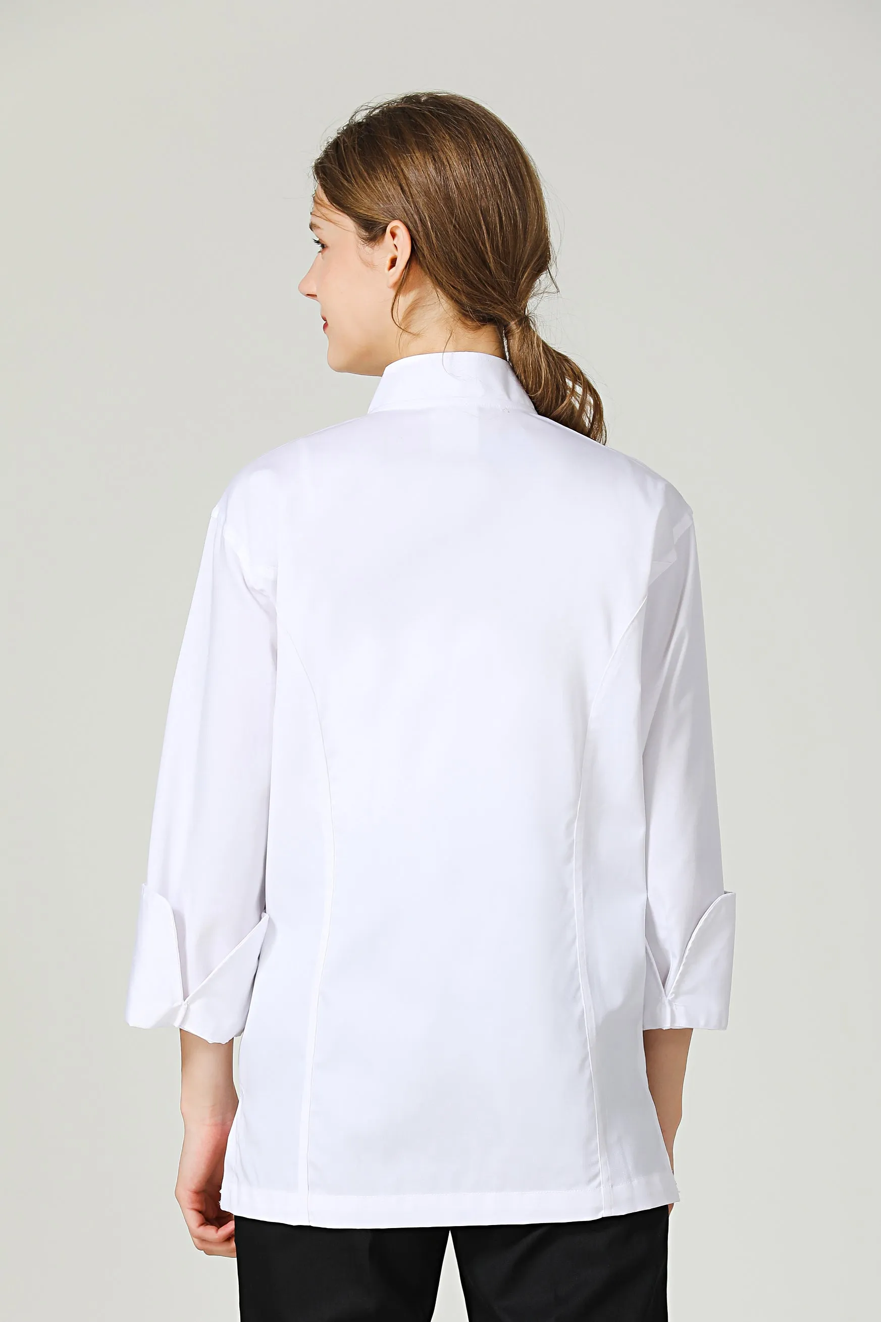 Classic White Chef Jacket, Long Sleeve