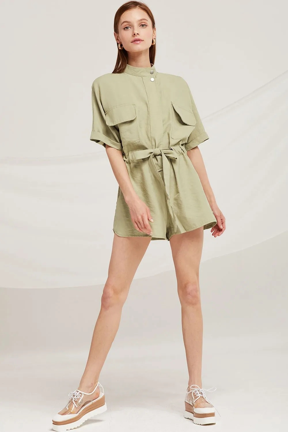 Evelyn Utility Romper