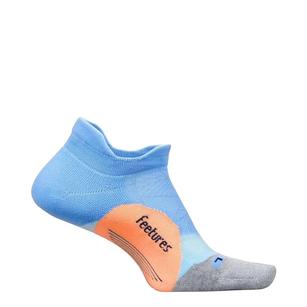 Feetures Elite Light Cushion No Show Tab Sock in Blue Burst