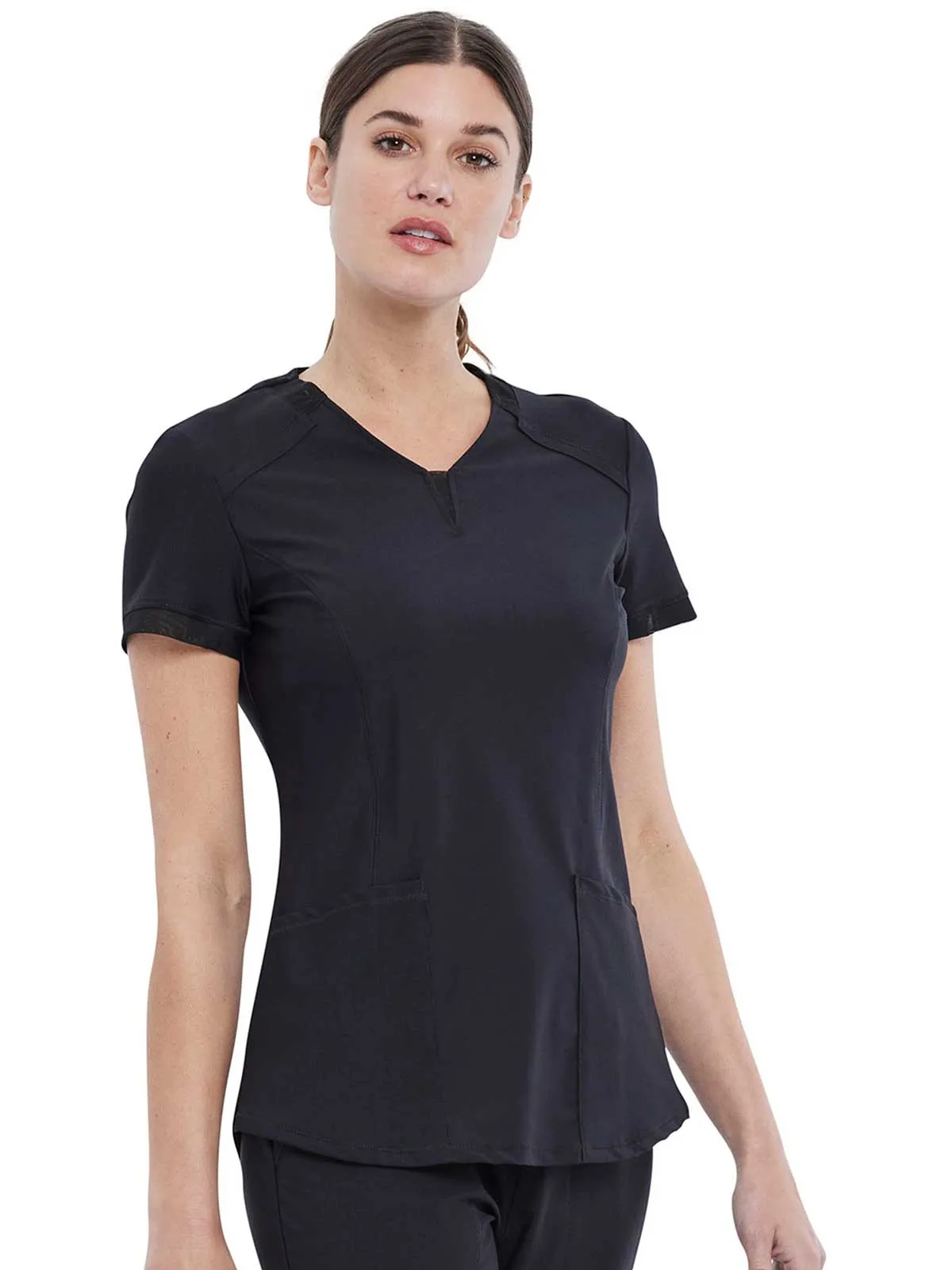 Form - Women's V-Neck Solid Top