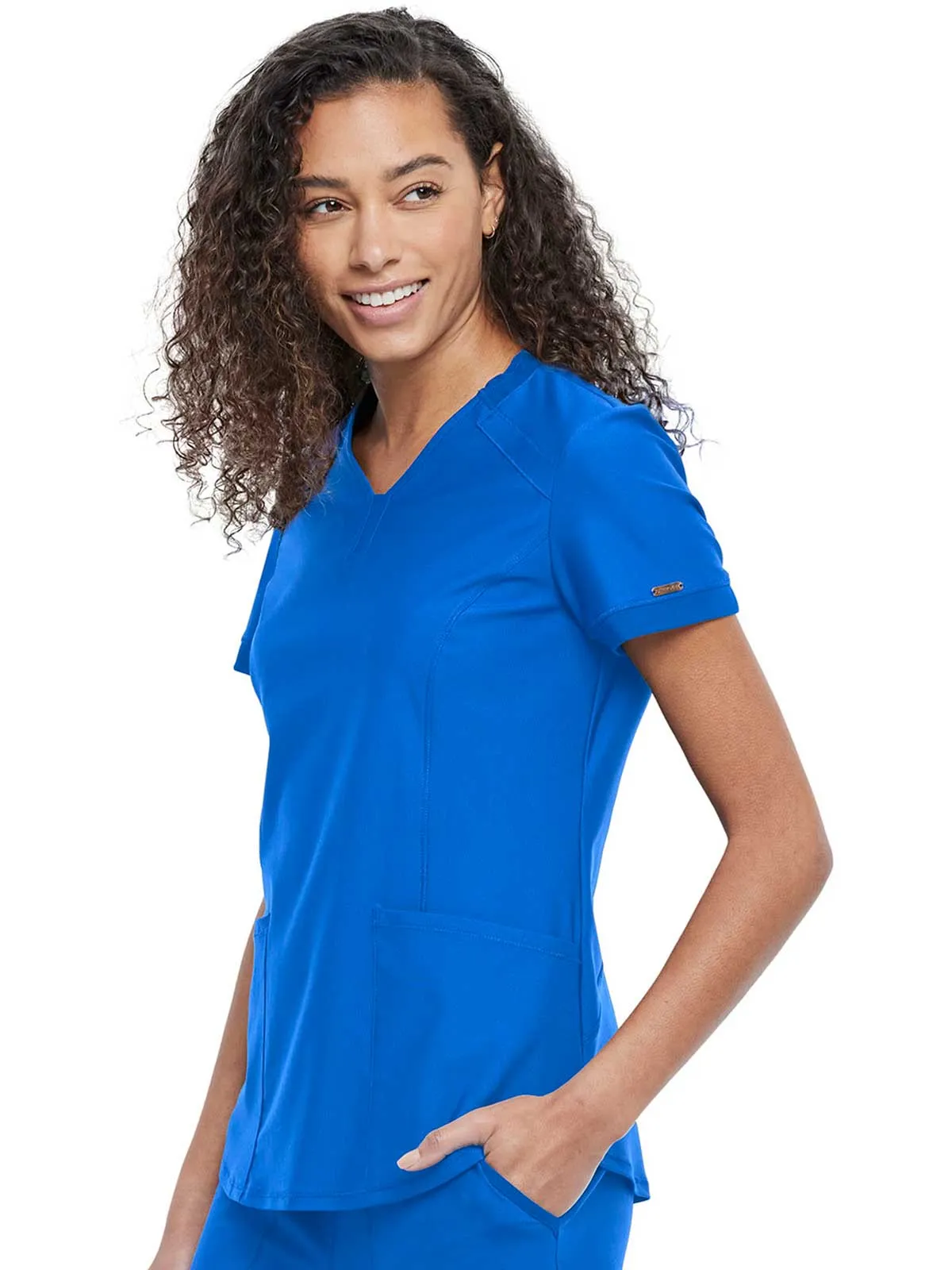 Form - Women's V-Neck Solid Top