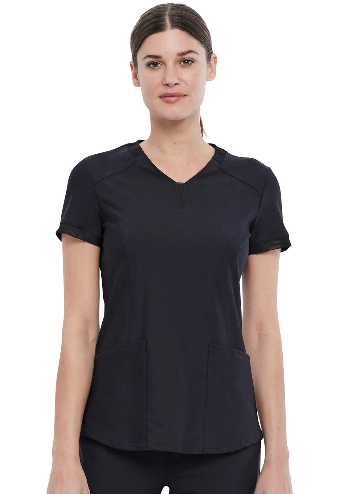 Form - Women's V-Neck Solid Top