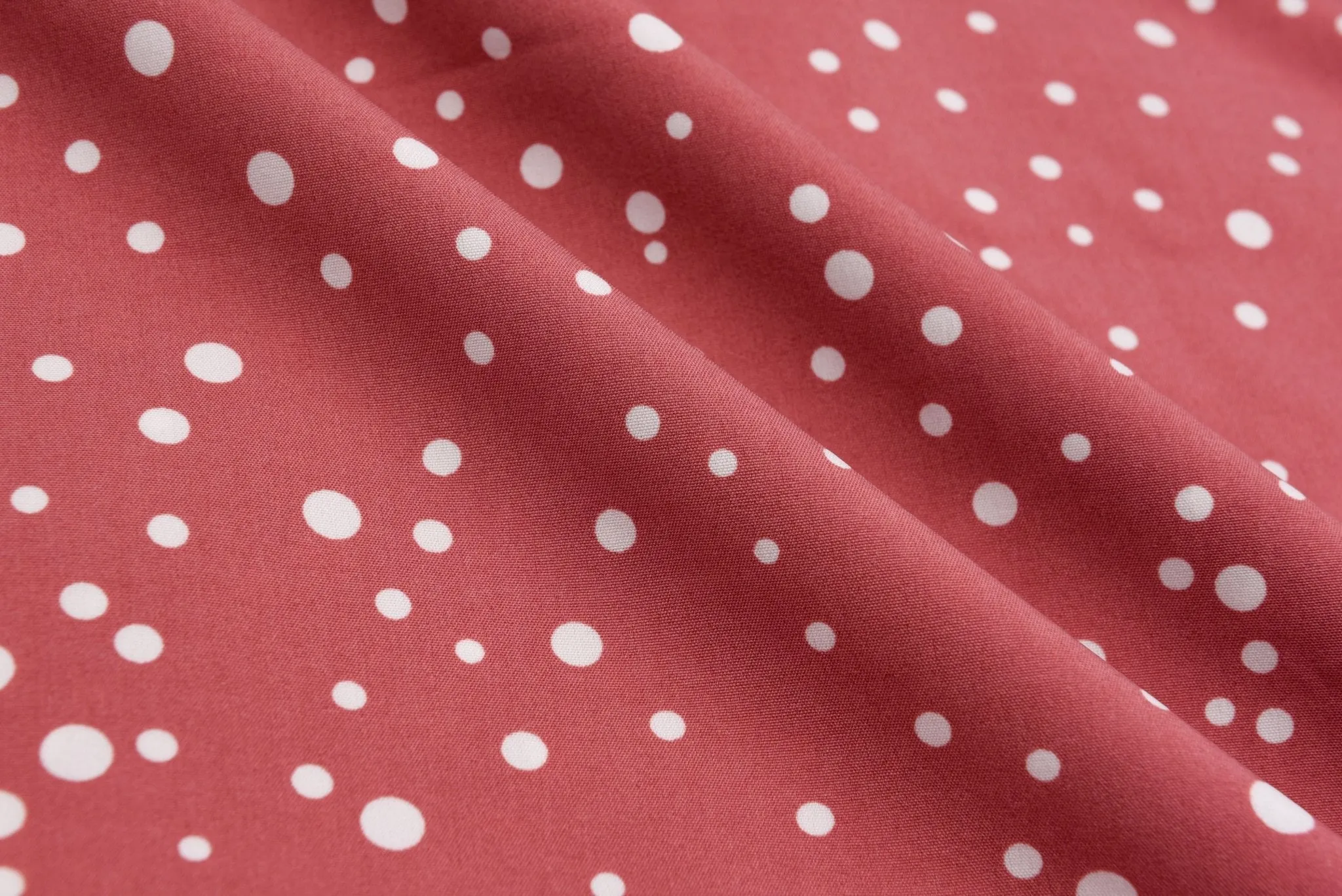 Four way Stretch Chiffon Irregular Dots Printed