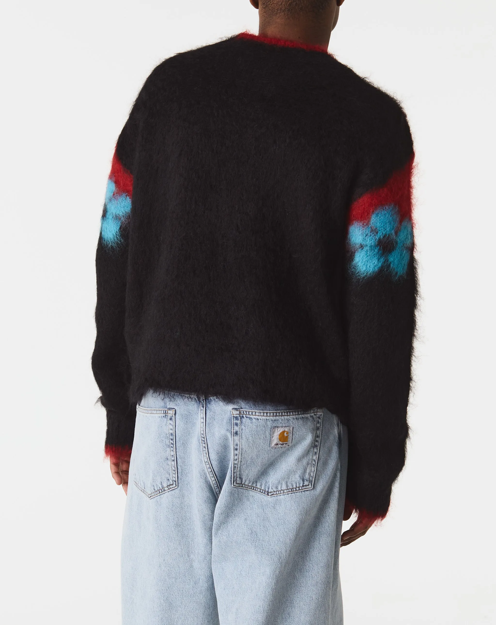 Fuzzy Wuzzy Flowers Sweater