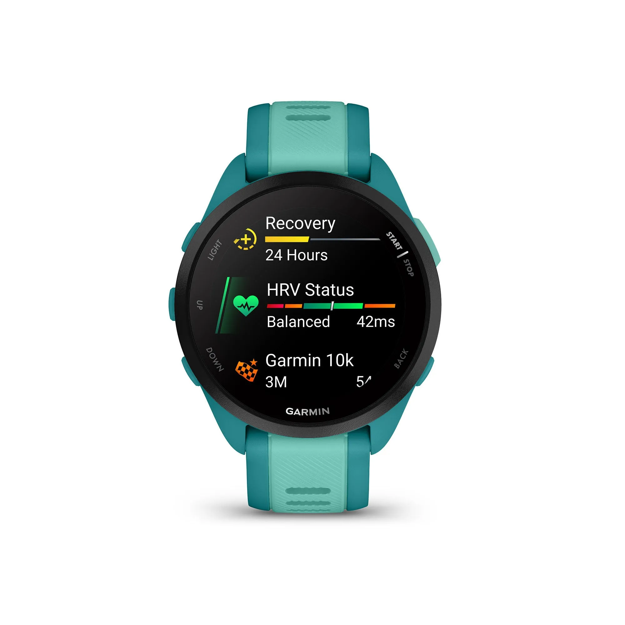 Garmin | Forerunner 165 Music Running Smartwatch - Turquoise/Aqua