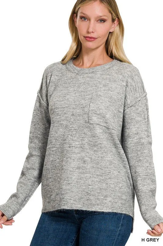 Hi Low Hem Sweater