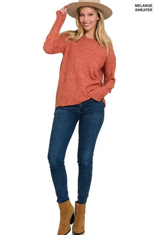 Hi Low Hem Sweater