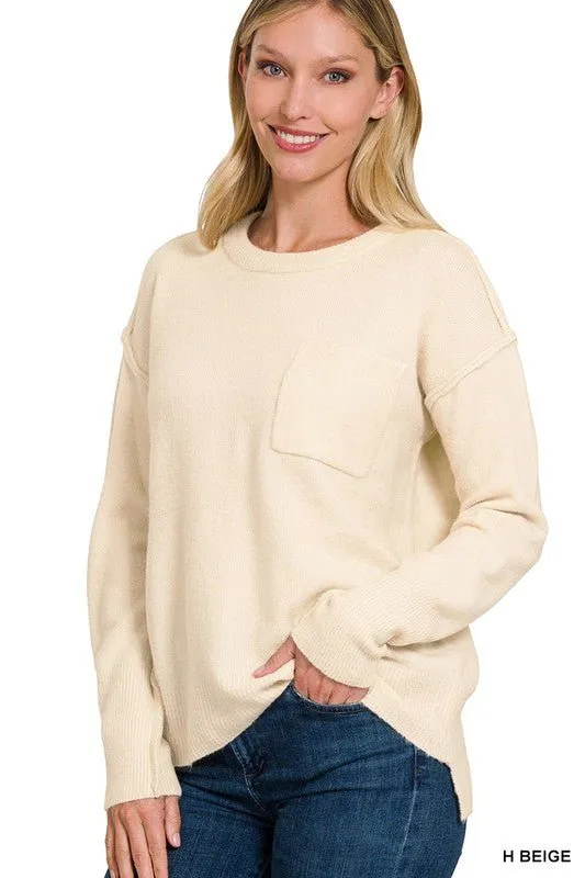 Hi Low Hem Sweater