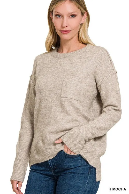 Hi Low Hem Sweater