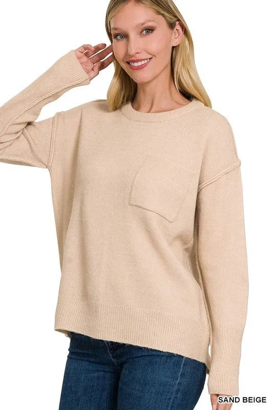 Hi Low Hem Sweater