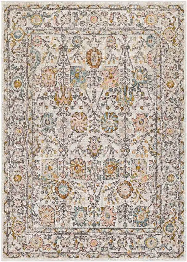 Hilversum Traditional Orange Area Rug Carpet for Living Room Bedroom or Kitchen