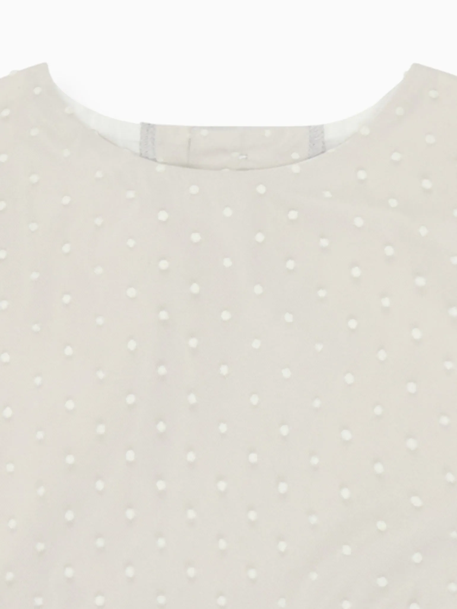 Ivory Polka Dot Violetta Tulle Girl Dress