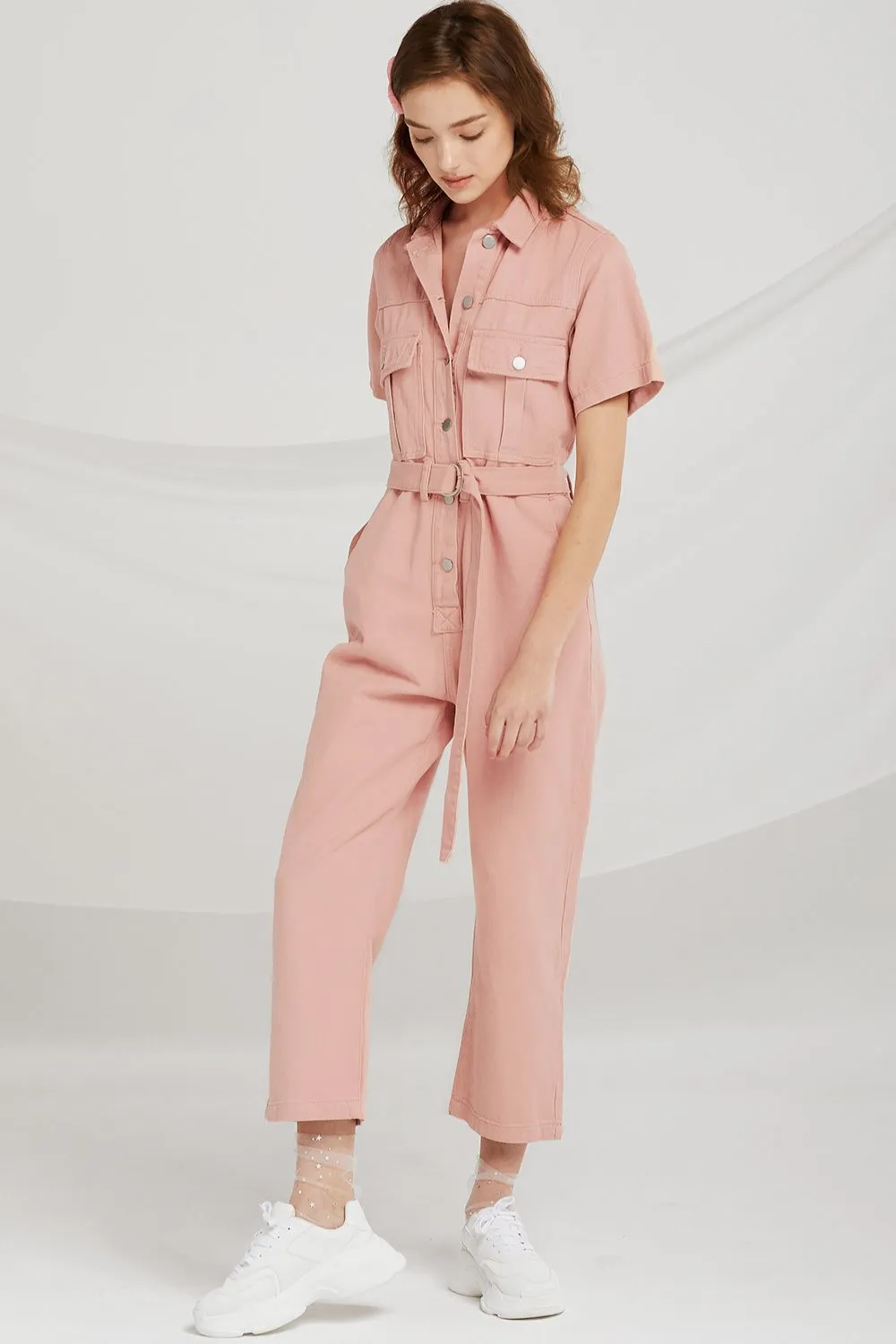 Jasmine Pocket Utility Jumpsuit