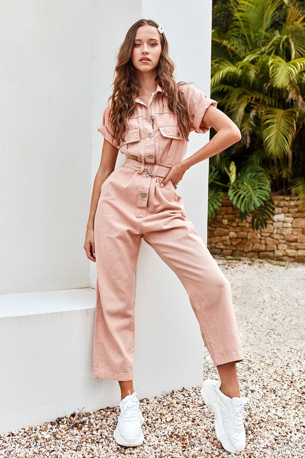 Jasmine Pocket Utility Jumpsuit