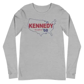 Kennedy Spirit of '68 Unisex Long Sleeve Tee