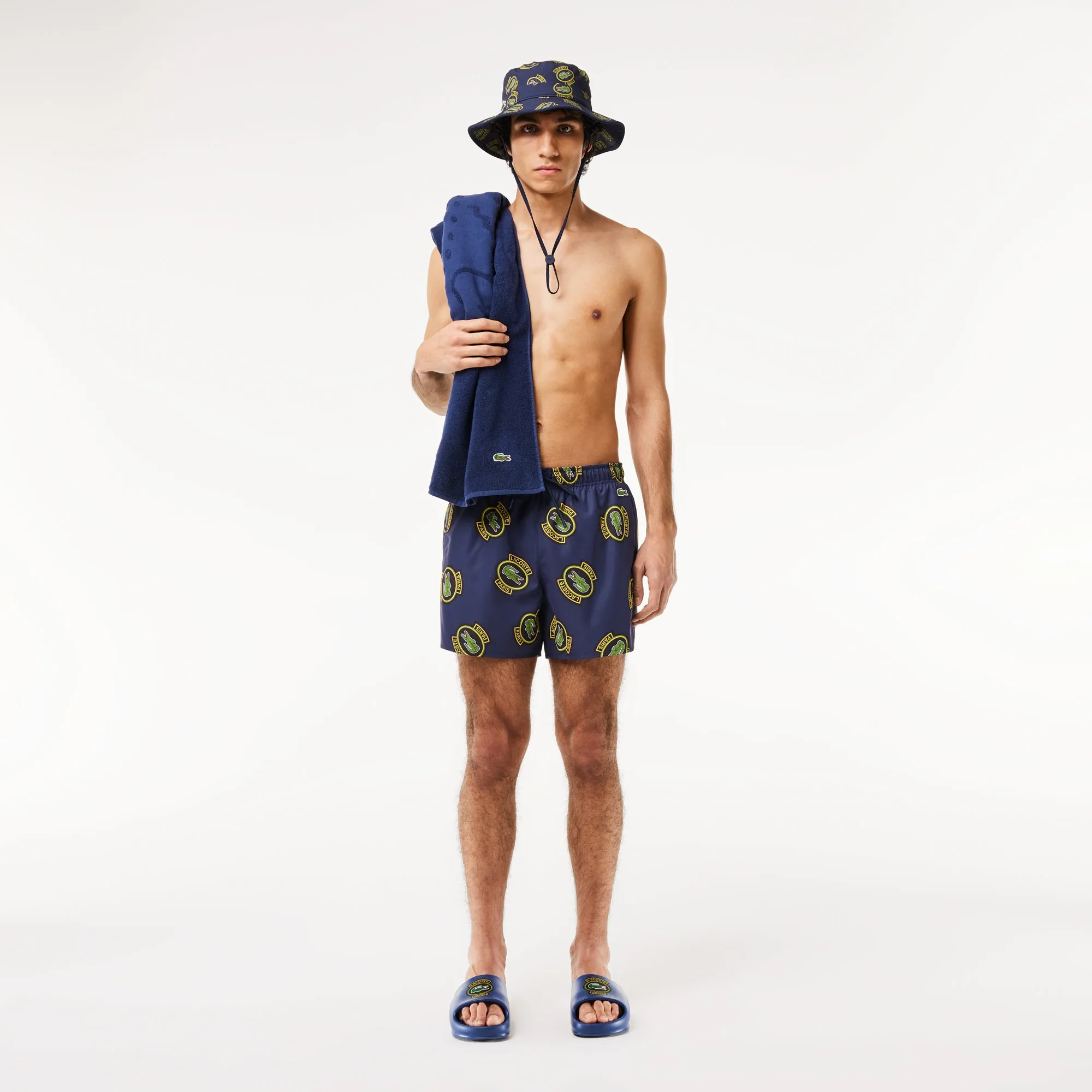 Lacoste Men's Swimwear Printed Short