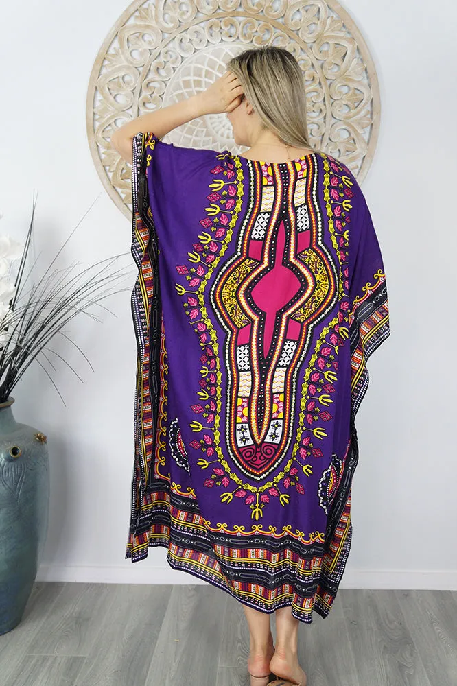 Long Kaftan "Bling" (Sequined) "Inca"