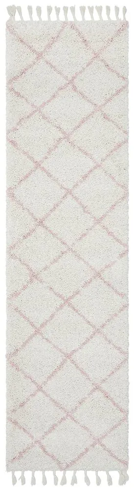 Luxe Pink Runner Rug