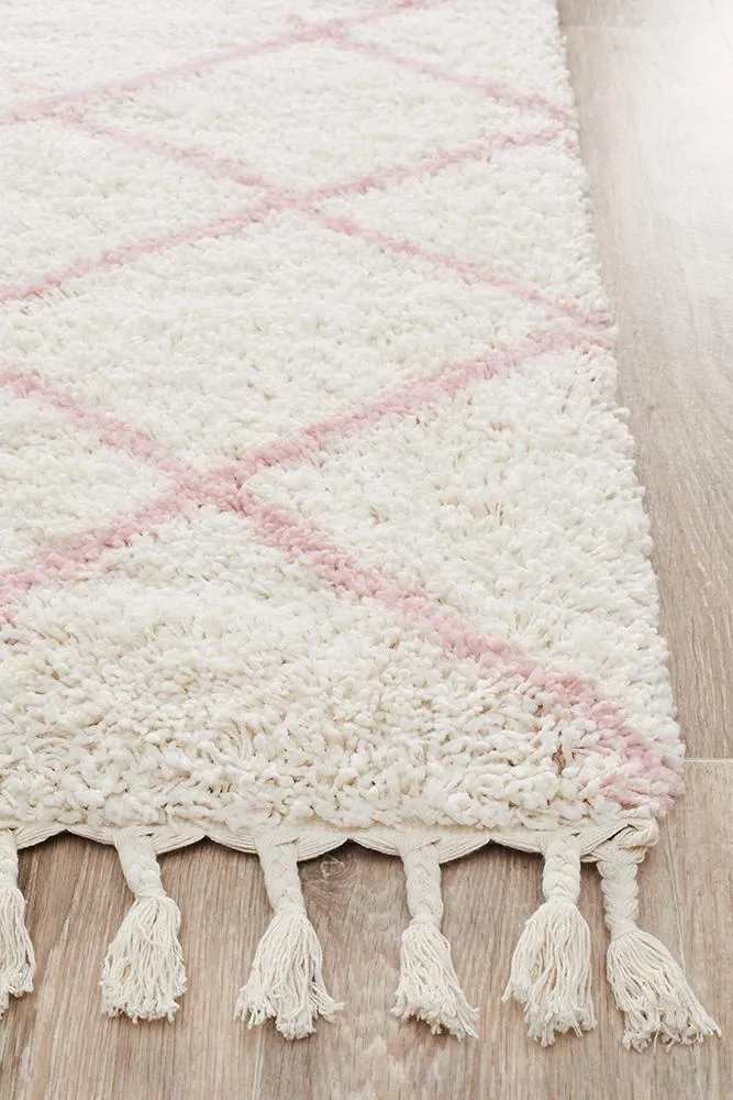 Luxe Pink Runner Rug