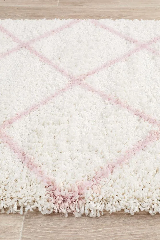 Luxe Pink Runner Rug