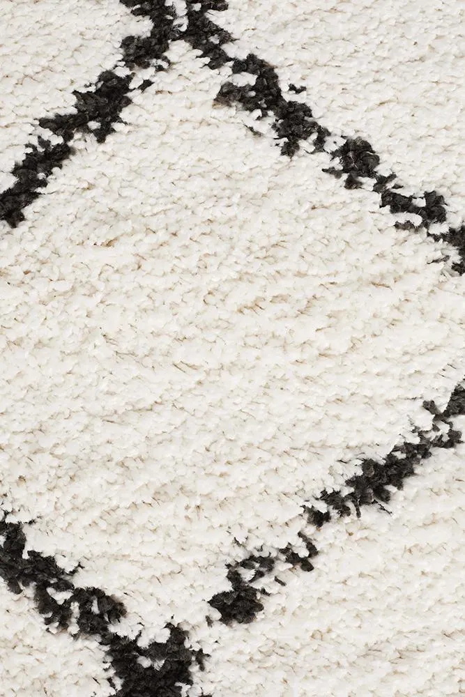 Luxe White Runner Rug